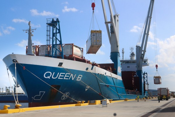 The Queen B is part of World Direct Shipping’s expanding presence at Port Manatee, near the entrance to Tampa Bay.