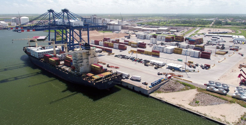 Port Freeport’s Velasco Terminal is targeted for significant expansion in 2019.