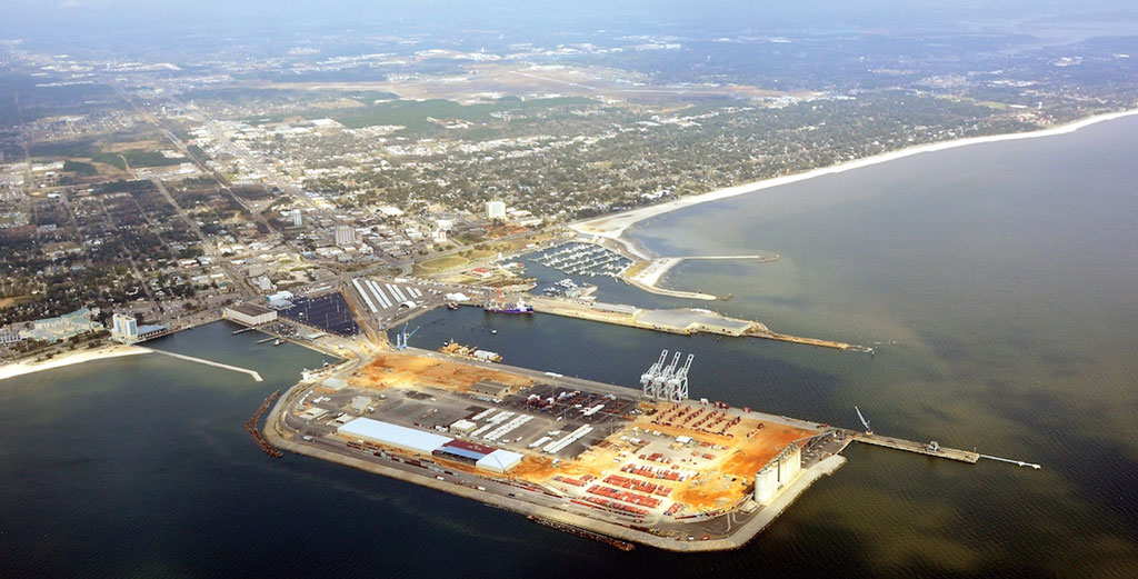 At the Port of Gulfport, a $570 million restoration project moves toward completion late this year.