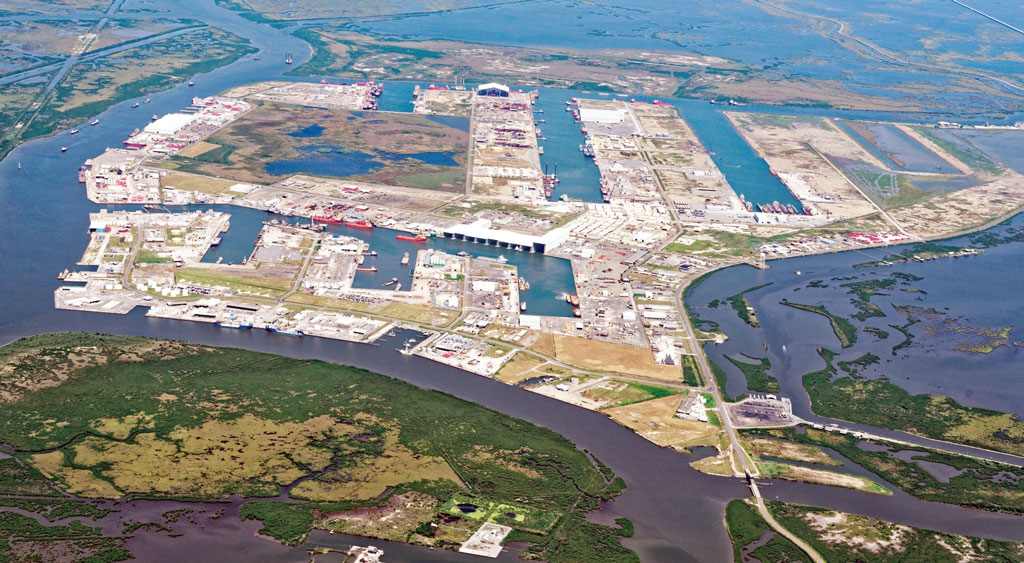 Development continues on Port Fourchon’s expansive footprint, to serve tenants led by companies involved in offshore energy exploration and production.