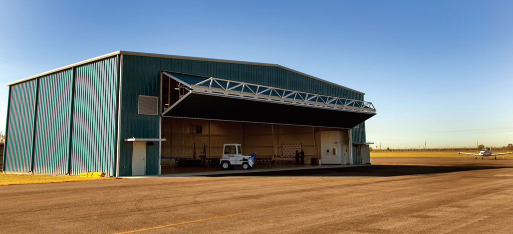 Port of South Louisiana officials are encouraged by the opening of the port-operated hangar at the regional airport.