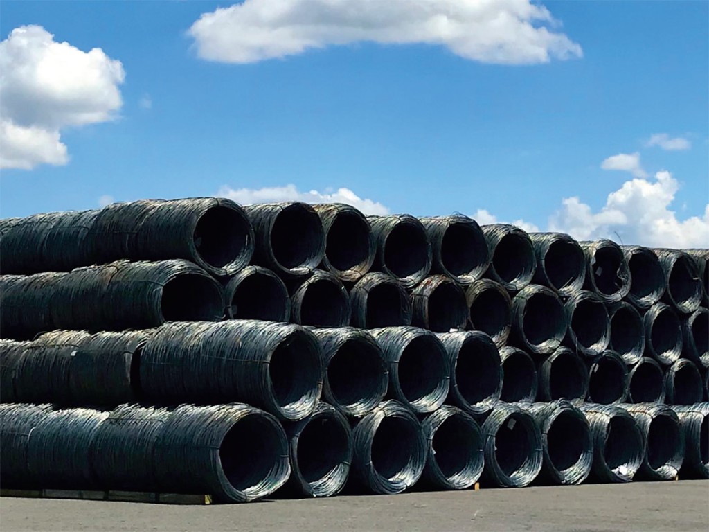 steel coils at South Jersey Port
