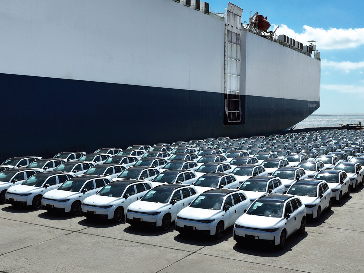 Leapmotor cars shipped