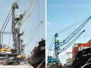 50 years of excellence: celebrating the Liebherr mobile harbor crane